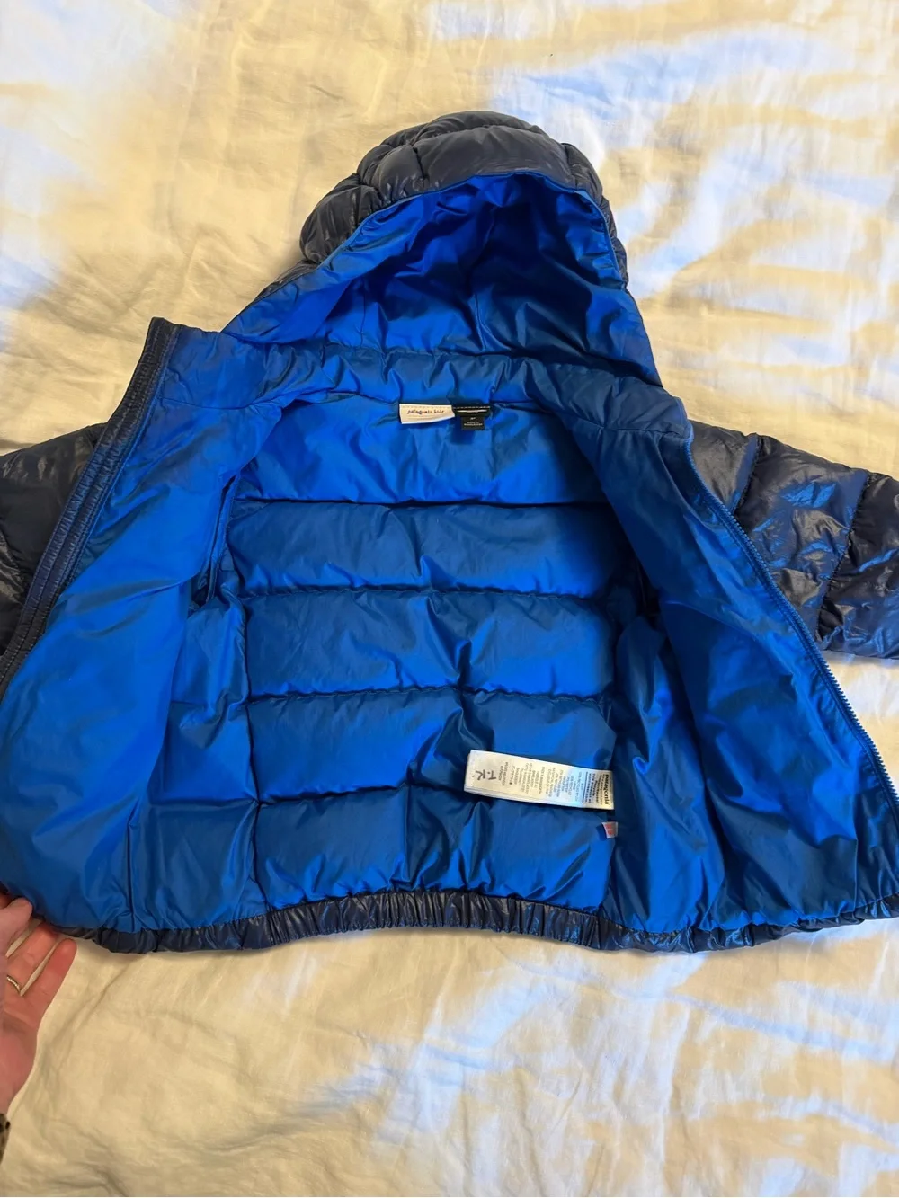 Patagonia Baby Hi-Loft Down Sweater Hoody
